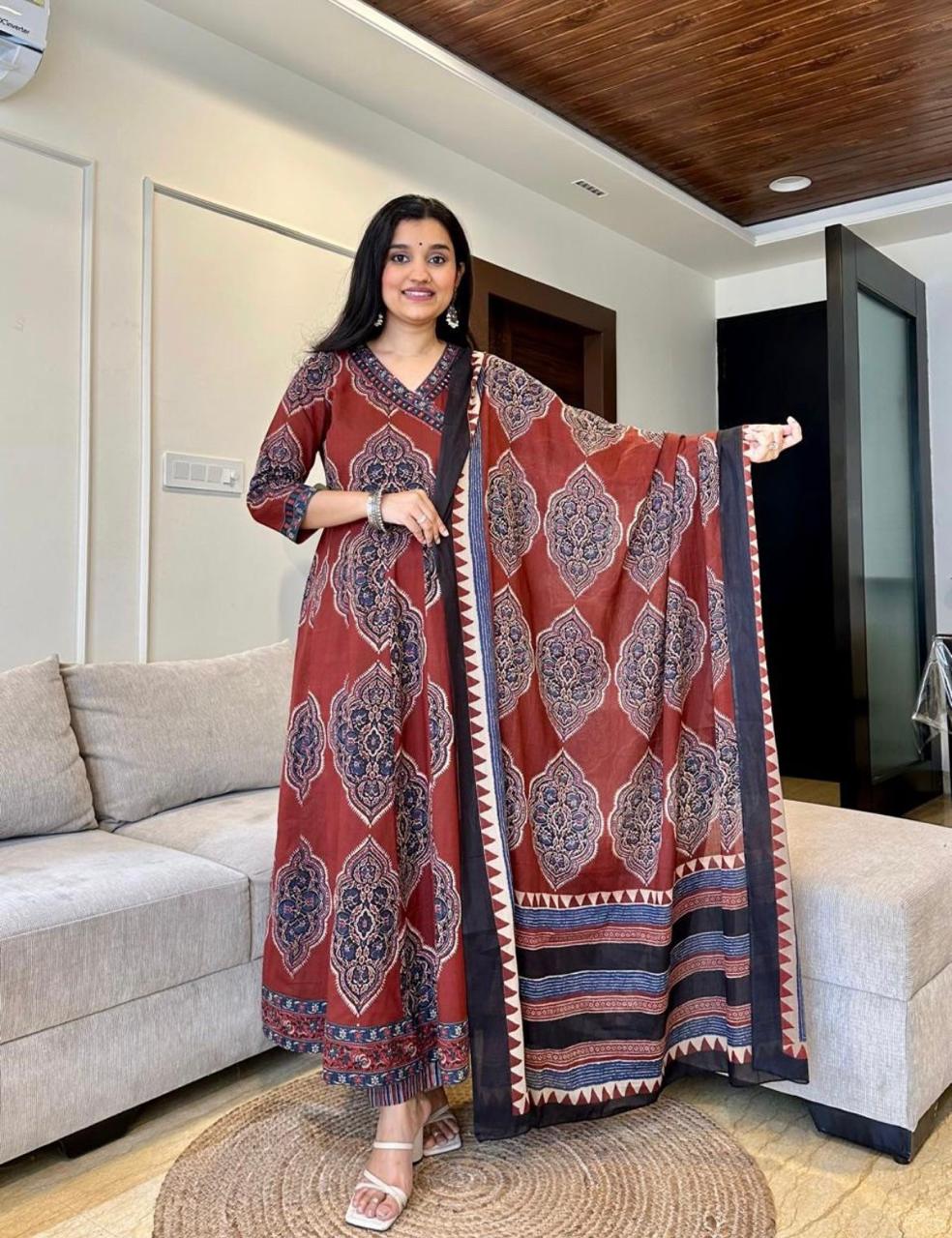 Jaipuri Cotton Suit