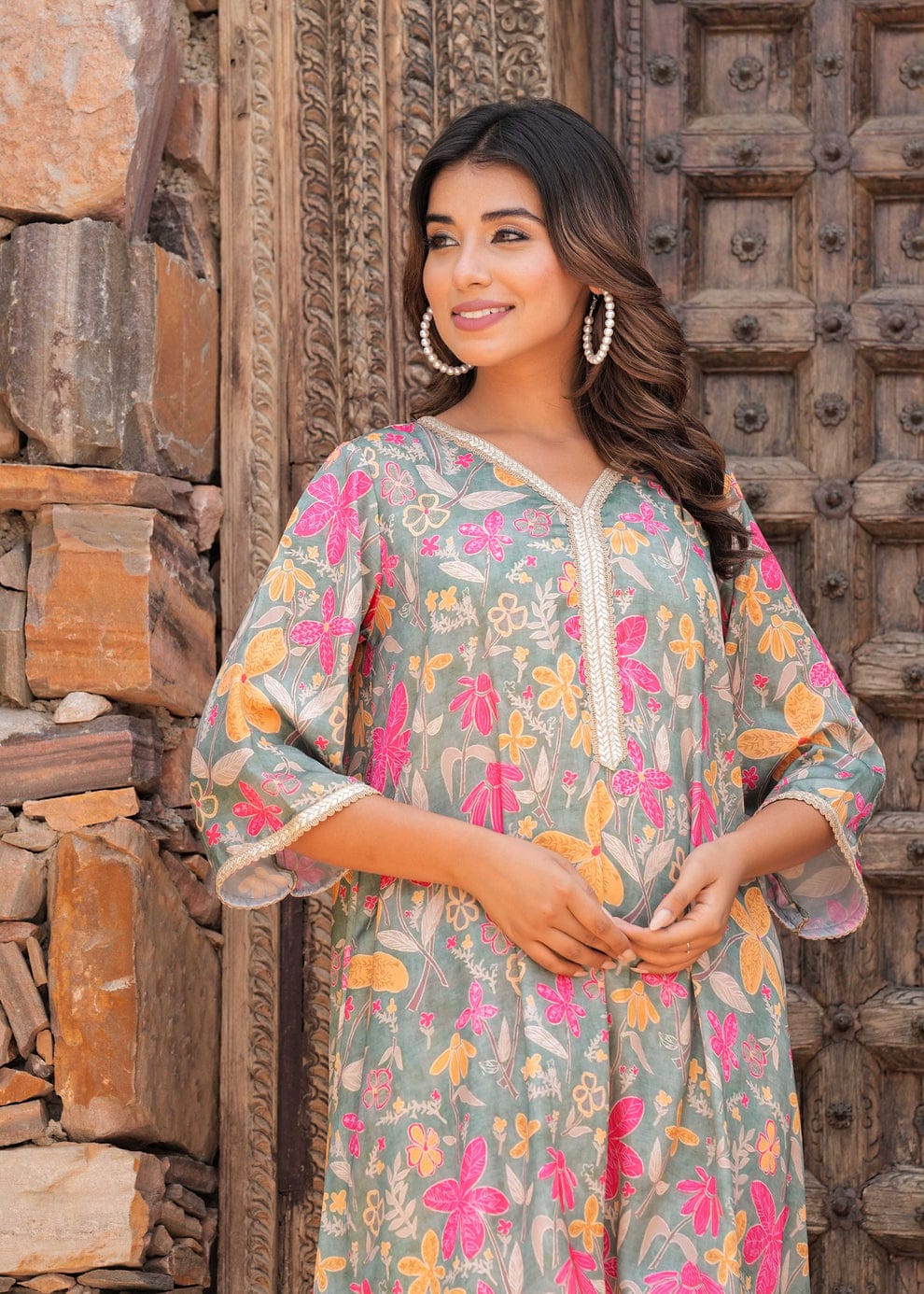 Floral Printed Co-ord Set