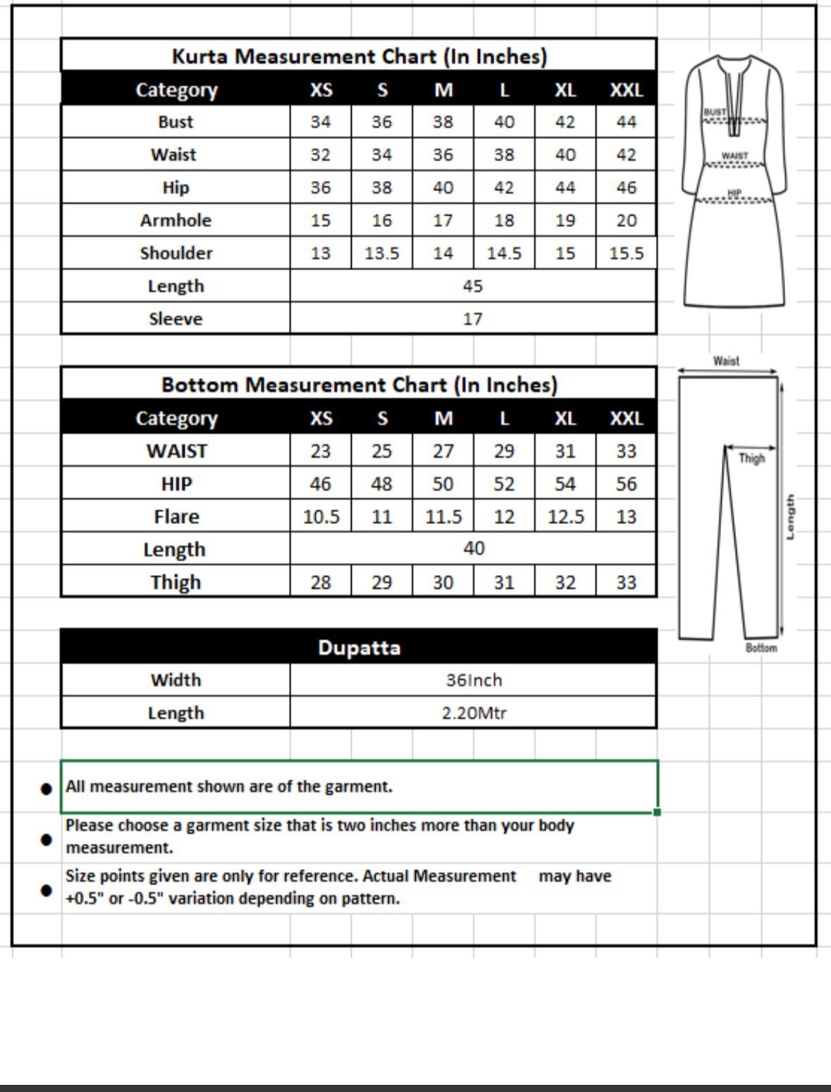 Cotton A Line Kurta Set